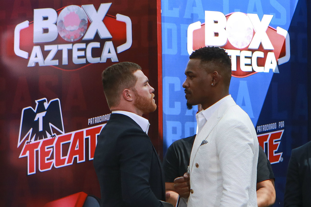 Sául Álvarez y Daniel Jacobs (Imago7)