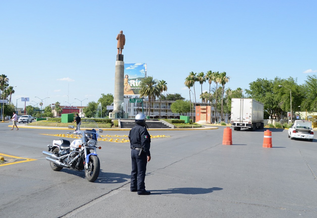 El cierre se llevará a cabo de Paseo Colón a Santos Degollado y Reforma en Nuevo Laredo.