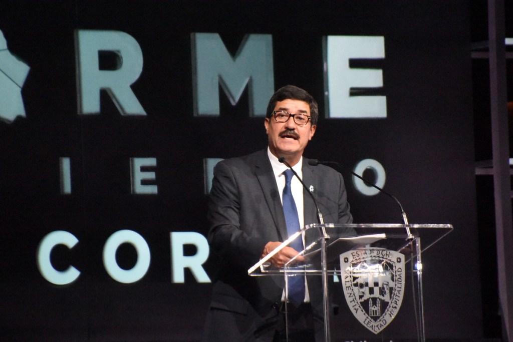 El gobernador de Chihuahua presentó su segundo informe de gobierno. (Juan José García Amaro)