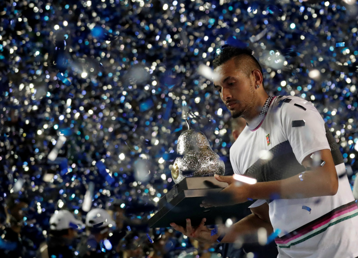 Nick Kyrgios conquistó su primer Abierto Mexicano Telcel  (Reuters)