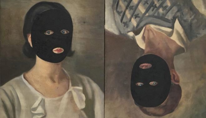 'El divorcio de Fantômas', obra del pintor Eduardo Arroyo.