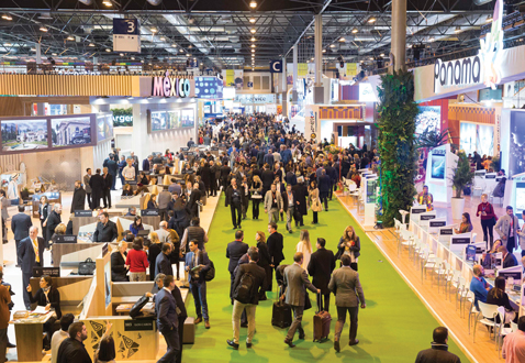 Durante la 39 edición de la FITUR en Madrid, uno de los estantes más importantes fue "Pabellón México", al convertirse en un escaparate de las ofertas