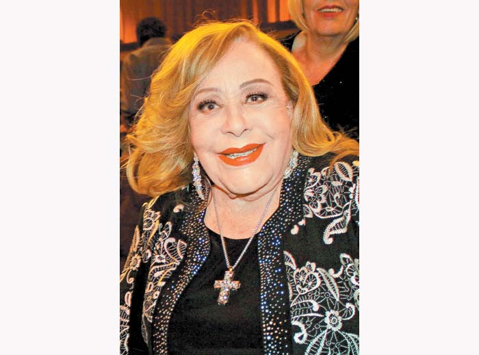 La actriz tiene 87 años y no deja de trabajar. ALFONSO MANZANO