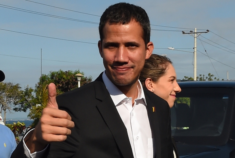 El líder opositor venezolano, Juan Guaidó. (AFP)