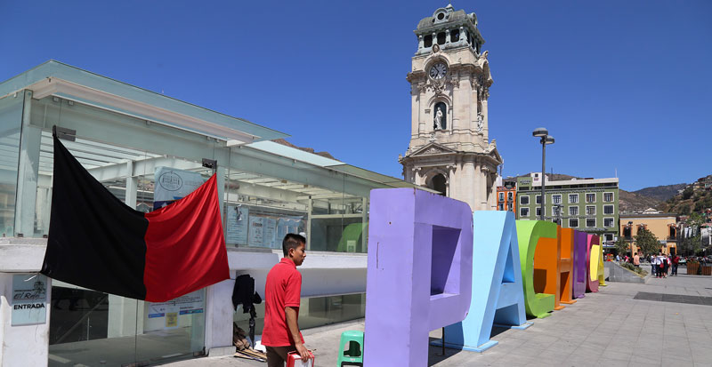 Huelga de Pachuca suma 14 días. (Maribel Calderón)