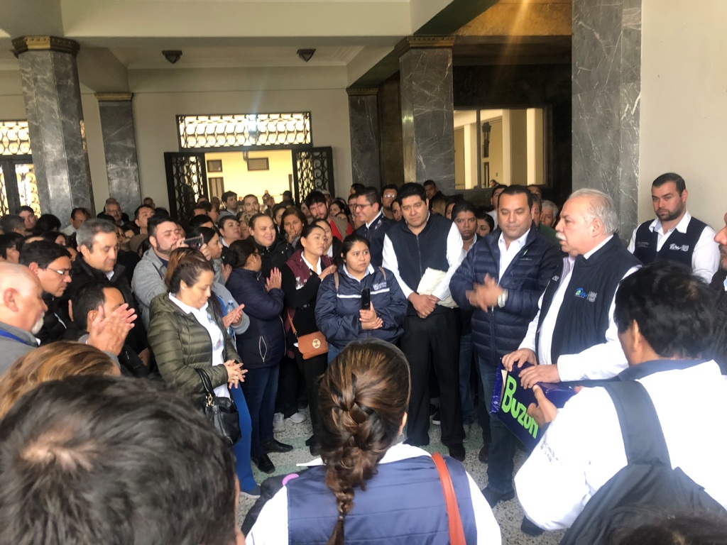 Reciben a los trabajadores del programa Prospera.