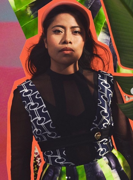 Yalitza Aparicio luce diseños de Prada. (Instagram: Prada)