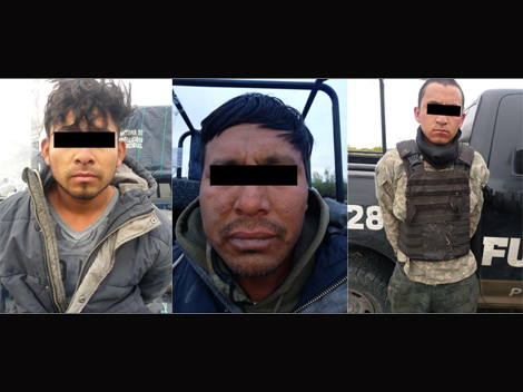 Tres de los agresores fueron detenidos, entre ellos un hondureño y un ex policía de Veracruz. Foto: Especial