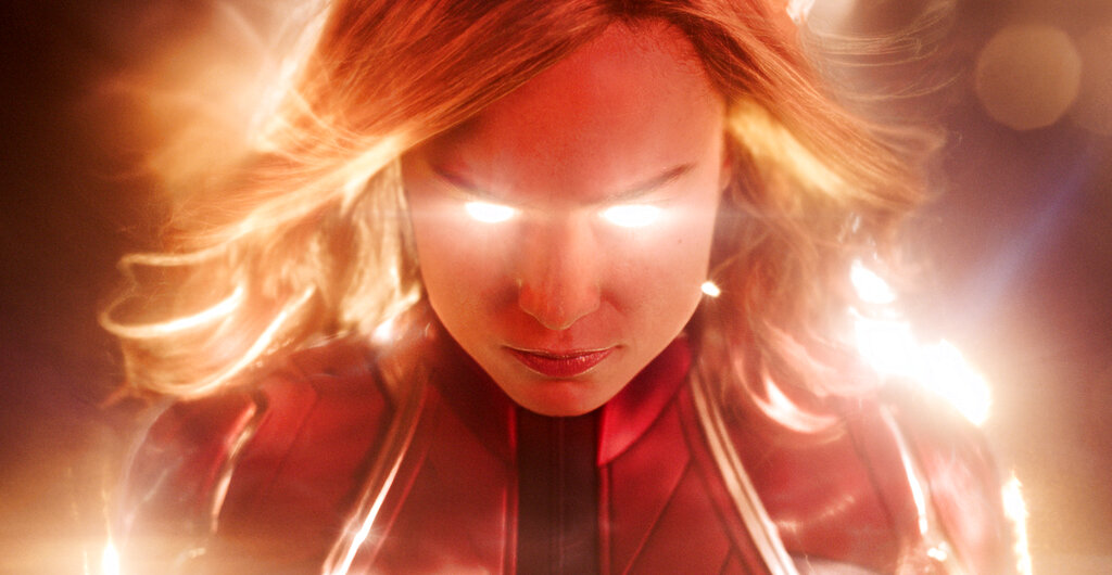 Brie Larson interpreta a la Capitana Marvel, cuya película llega a cines este viernes (Marvel).