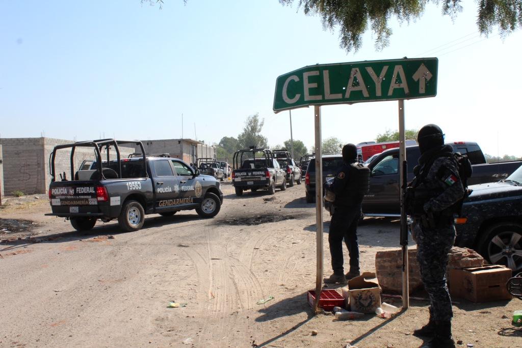 Fuerzas federales y estatales realizaron operativos en tres municipios de Guanajuato. (Cuartoscuro)