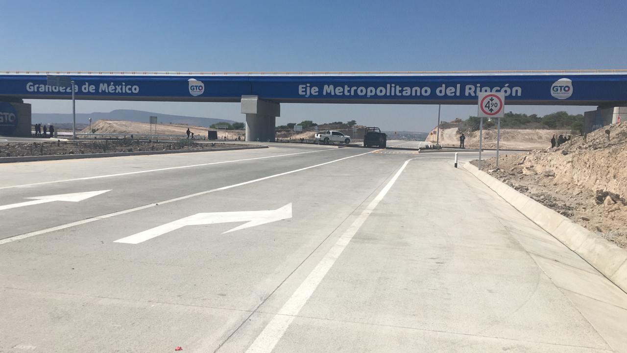 Inaugurán Eje metropolitano del Rincón