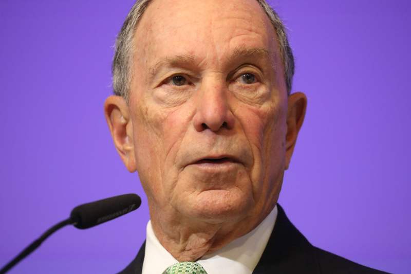 El multimillonario empresario y exalcalde de Nueva York, Michael Bloomberg. (AFP)