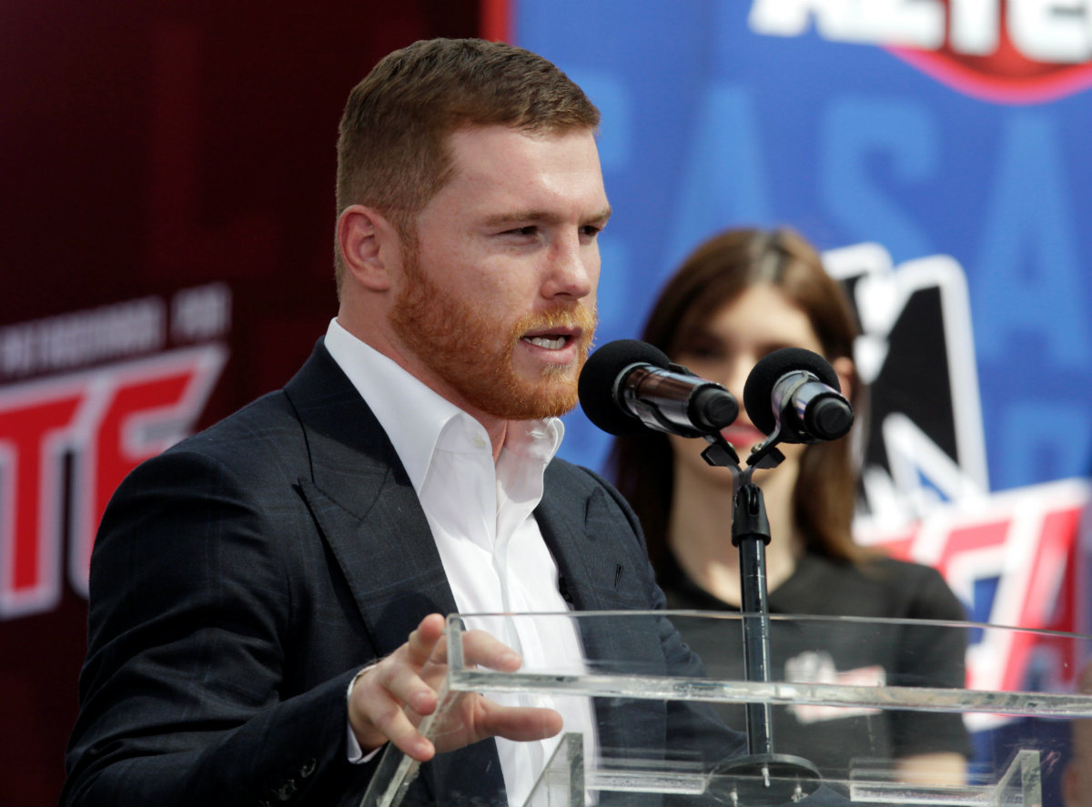 Saúl 'Canelo' Álvarez (Reuters)
