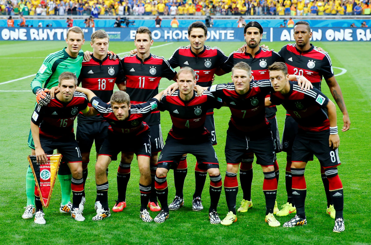 La selección de Alemania que obtuvo el campeonato en el Mundial de Brasil 2014 (Reuters)