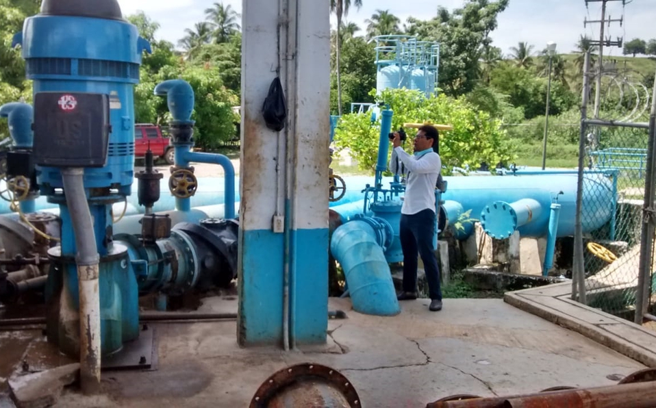 El corte dejará sin agua a 600 mil familias de Acapulco. (Javier Trujillo)