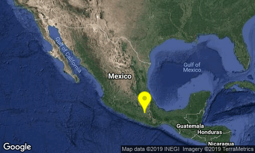 El sismo se originó en Acatlán de Osorio, Puebla.