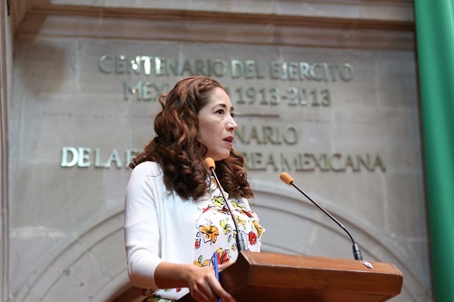 La legisladora Ingrid Krasopani Schemelensky Castro presentó la iniciativa. (Especial)
