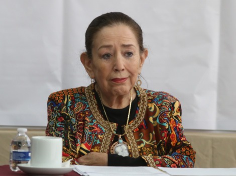 María Elena Chapa, política del PRI y activista feminista. Foto: Archivo