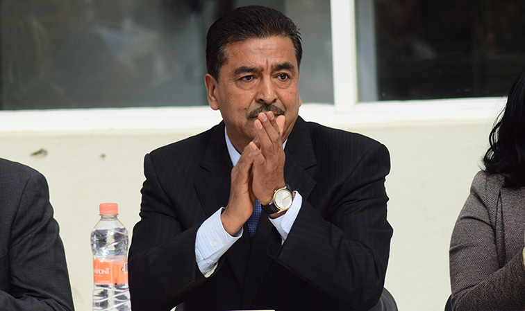 Presidente municipal, Raúl López Ramírez. (Cortesía)
