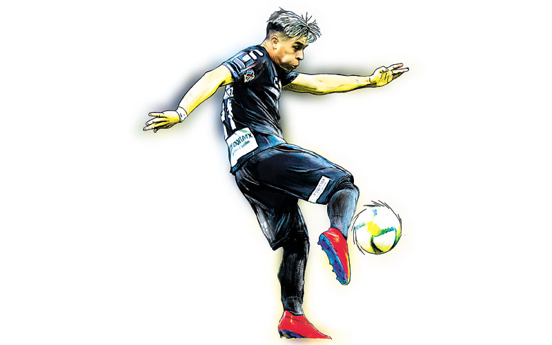 Así llegó al futbol mexicano con el Necaxa. (Especial)