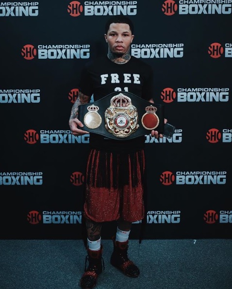 Campeón de peso ligero junior, Gervonta Davis (Instagram Gervonta Davis)