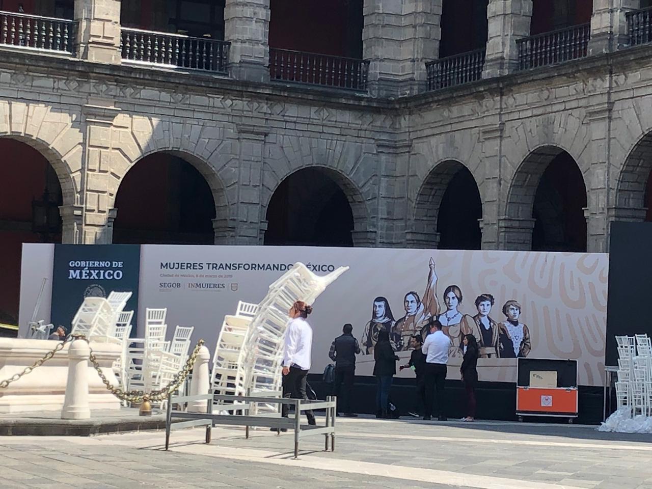 Gobierno prepara nuevo logo con mujeres/Jannet López Ponce.