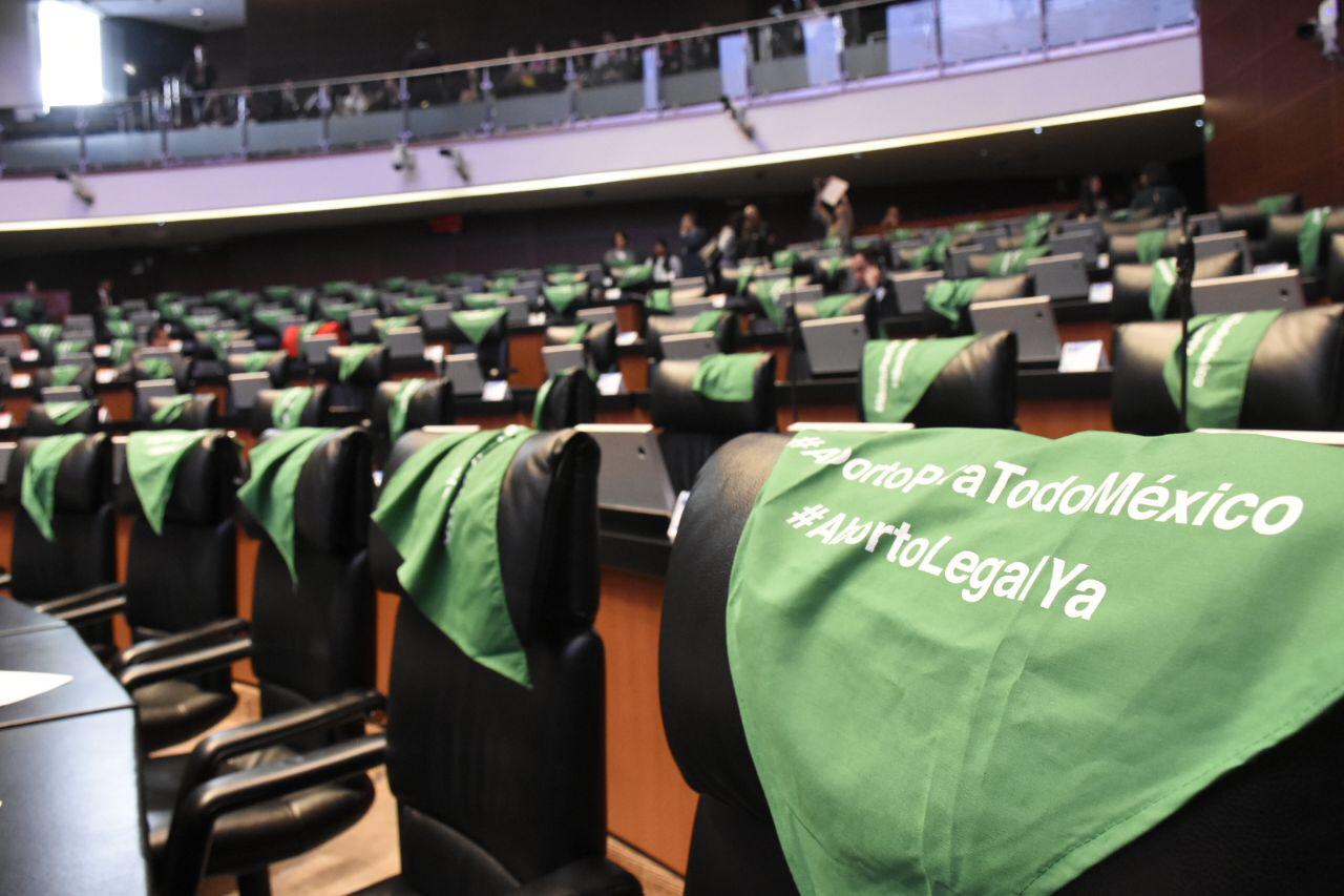 El pañuelo verde llegó al Senado: Aborto legal y gratuito/Silvia Arellano.