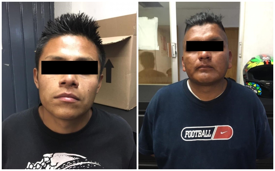 Dos presuntos policías fueron capturados mientras asaltaban a un joven en la FES Zaragoza. (Especial)