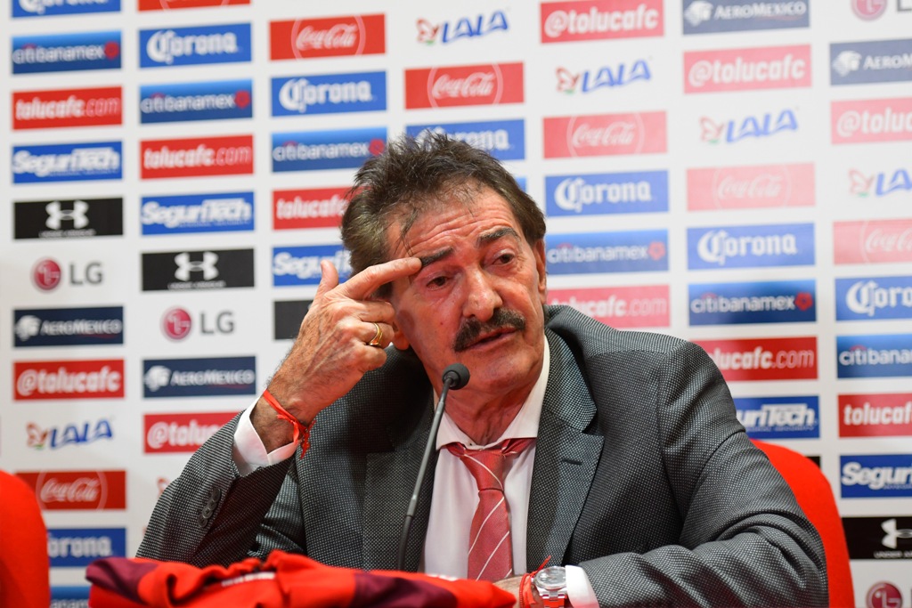 Ricardo La Volpe, técnico del Toluca (Imago7)