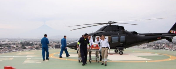 De los 32 servicios de ambulancia aérea, 10 fueron para atención ginecológica especializada (Especial)