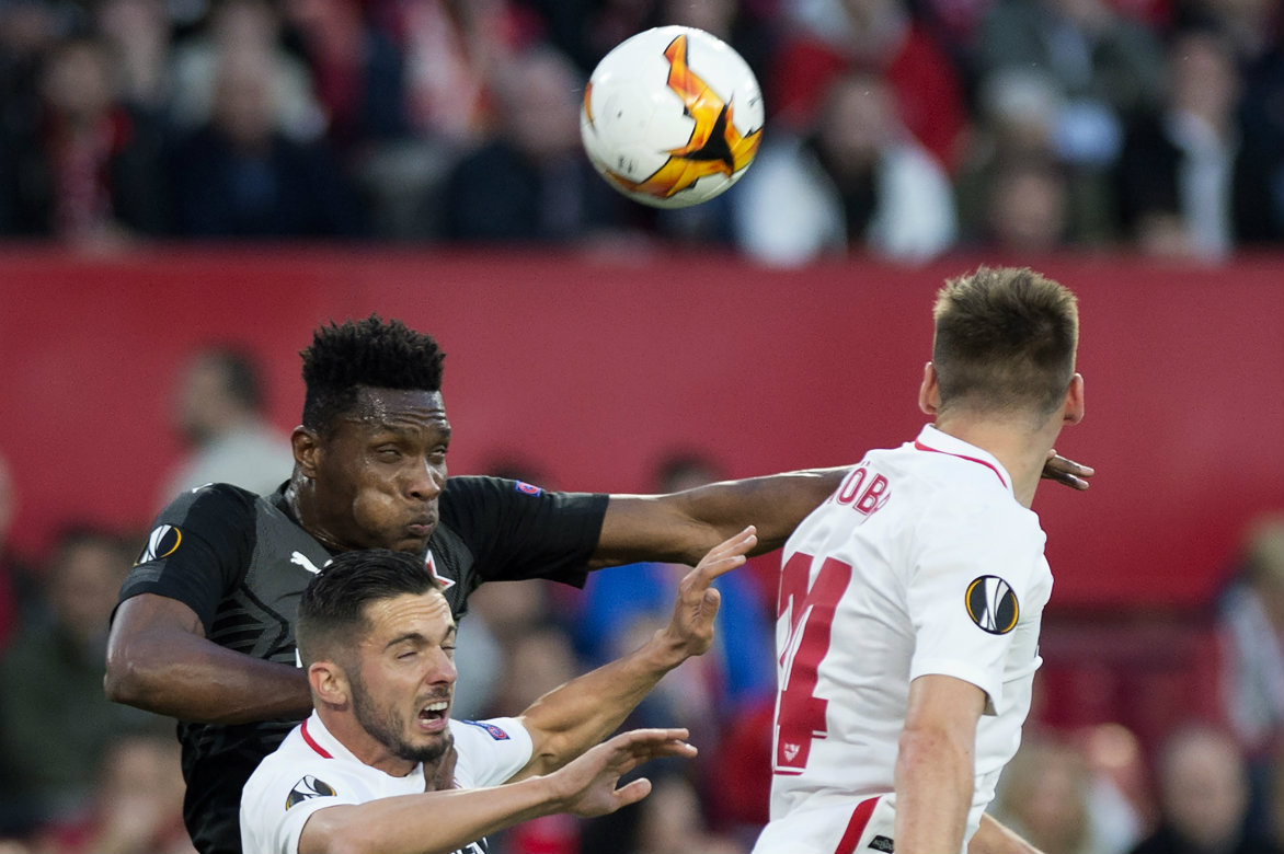 Sevilla vs Slavia de Praga (AFP)