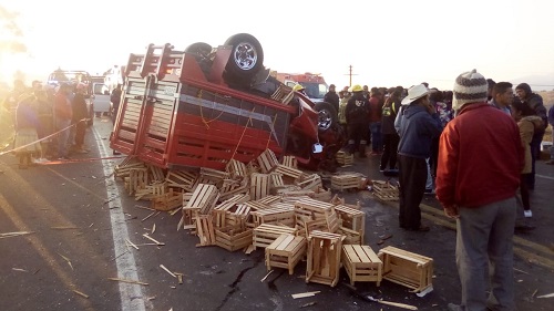 El suceso ocurre en una de las carreteras más accidentadas de la entidad. (Especial)