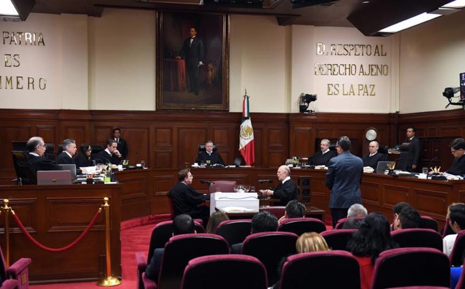 Suprema Corte de Justicia de la Nación. (Archivo)