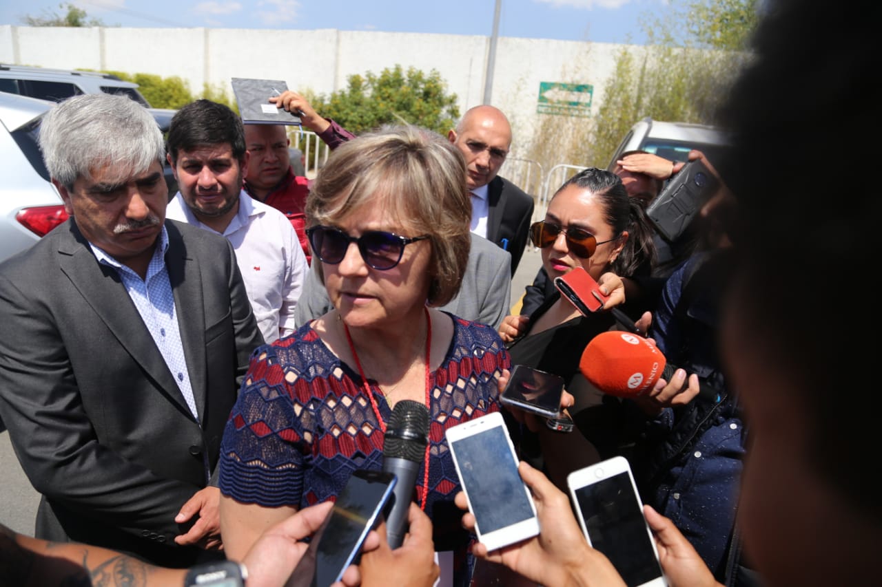 Yolanda Tellería Beltrán, alcaldesa de Pachuca. (Jorge Sánchez)