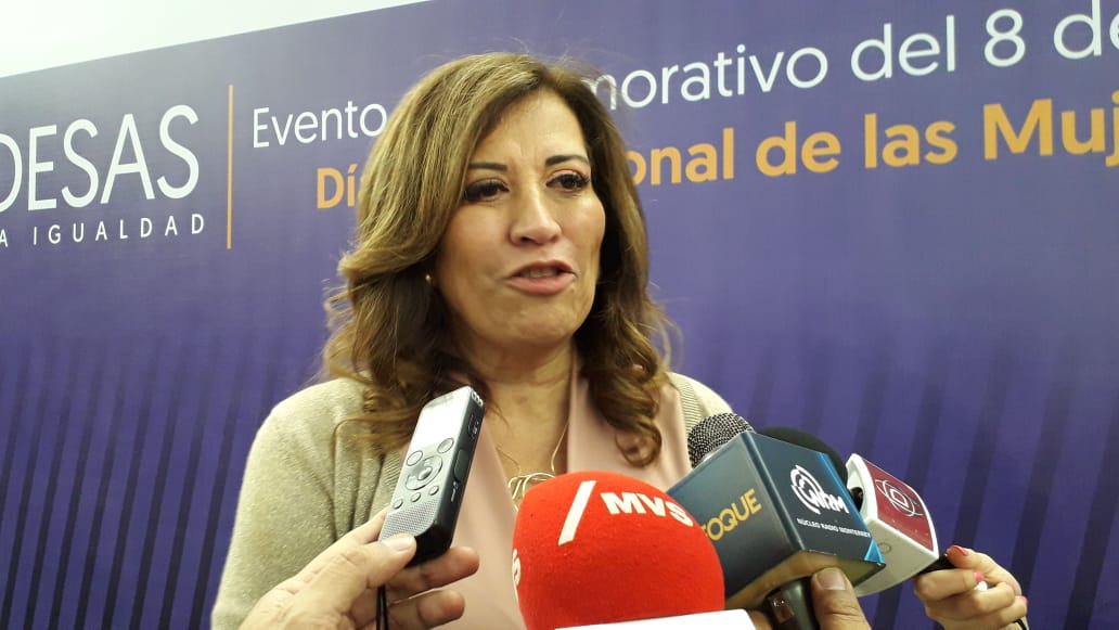 La delegada de Programas Sociales del Gobierno Federal, Judith Díaz. (Especial)