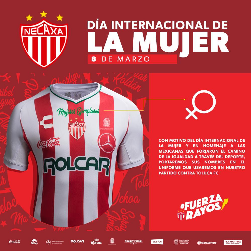 La iniciativa fue presentada por el Club Necaxa (Twitter @ClubNecaxa)
