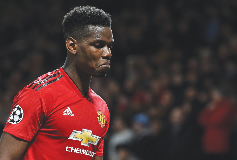 Paul Pogba fue transferido de la Juventus al Manchester United por 105 millones de euros en 2016, uno de los fichajes más caros en la historia del fut