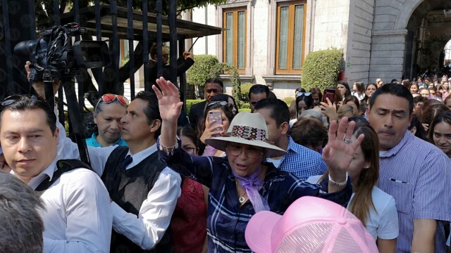 Sánchez Cordero se sumó a la conmemoración del Día Internacional de la Mujer/Jorge Becerril.