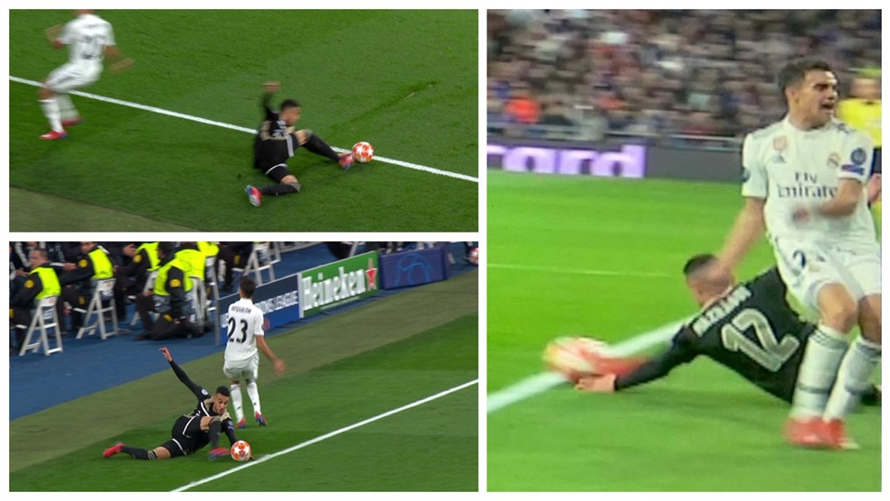 Una de las acciones más polémicas en Champions League (UEFA)