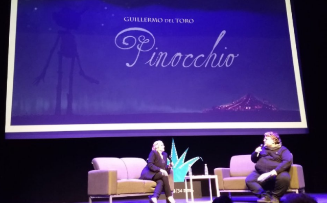 El cineasta estuvo acompañado de la vicepresidente de Netflix Melissa Cobb/Especial