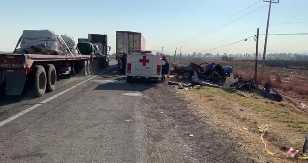 Once fallecidos por accidene vial en Pénjamo