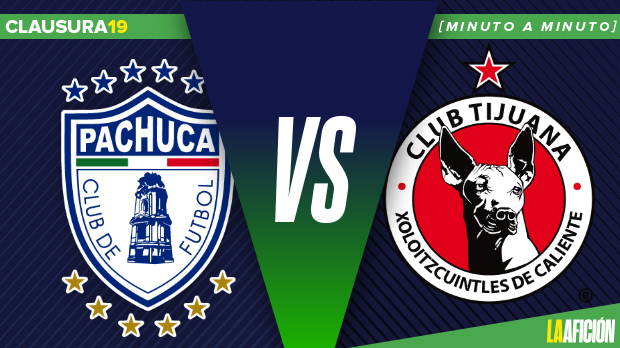 Pachuca vs Xolos, Liga MX: Minuto a minuto