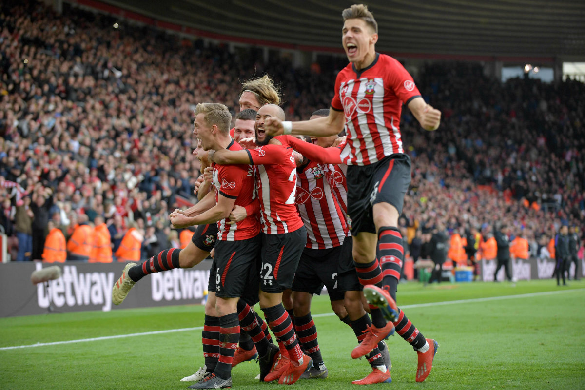 El Southampton vence al Tottenham en la Premier League (AFP)