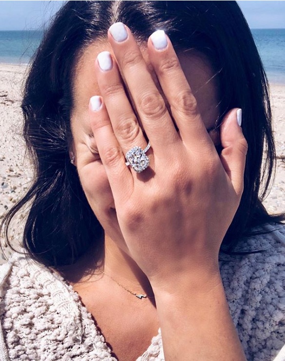 Lea Michel se casó con de Zandy Reich, presidente de la compañía de ropa AYR. (Instagram)