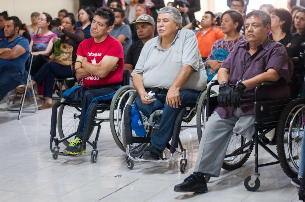 Persona con discapacidad. (Cuartoscuro)