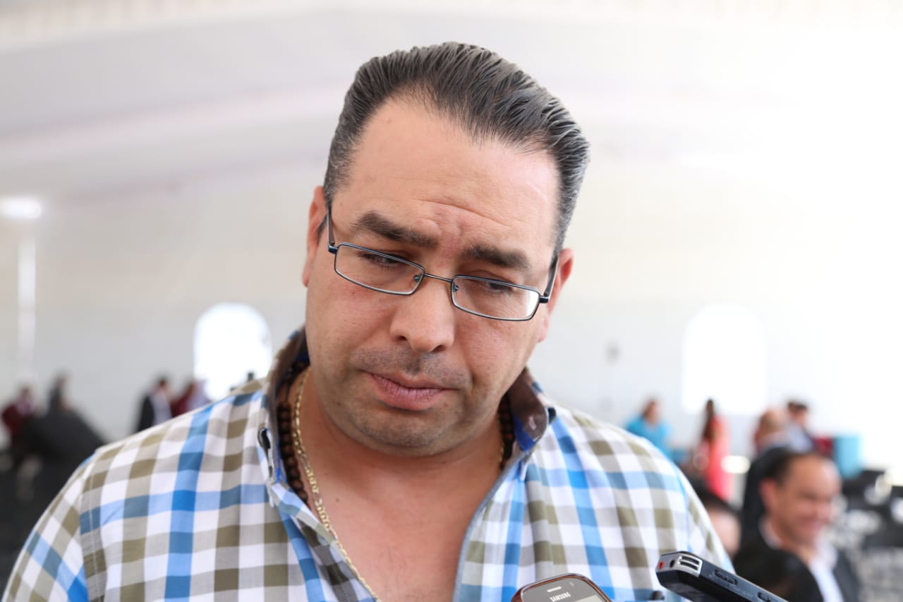 Carlos Conde Zúñiga, presidente del PVEM en Hidalgo. (Jorge Sánchez)