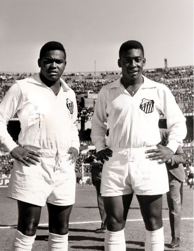 Coutinho, compañero de Pelé en Santos (Twitter @FIFAWorldCup)