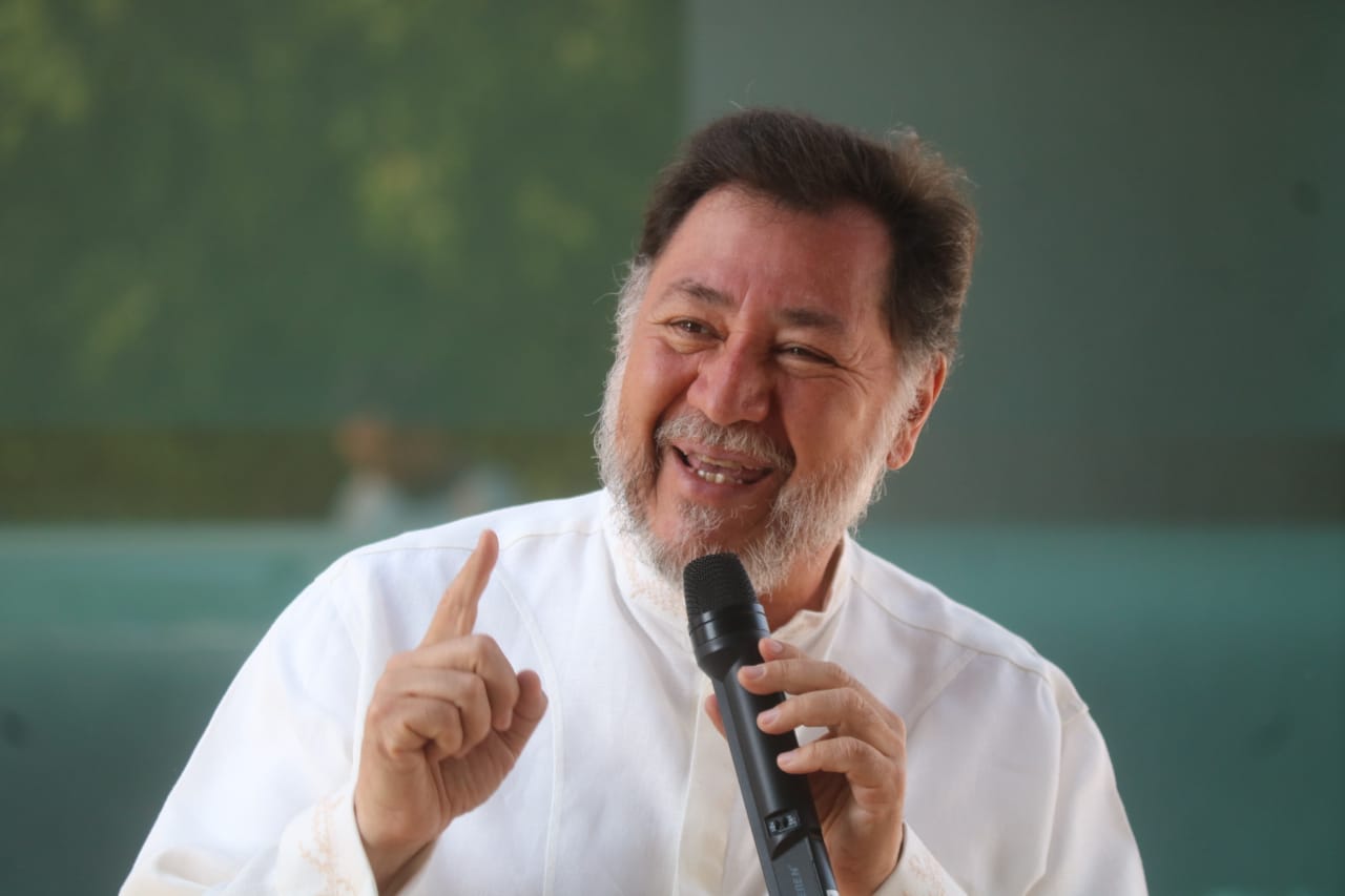 Diputado federal por el Partido del Trabajo (PT), Gerardo Fernández Noroña  (Andrés Lobato)