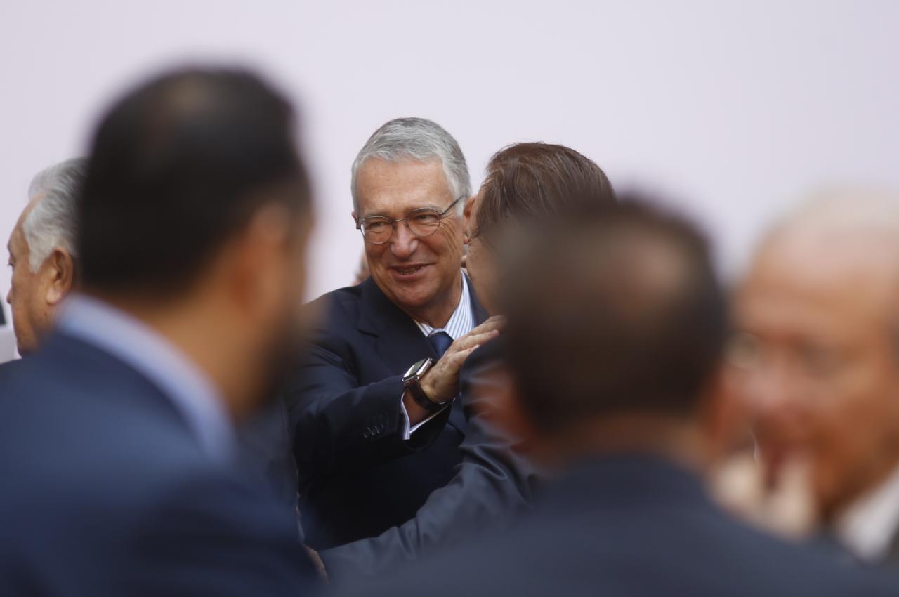 El empresario Ricardo Salinas Pliego es otro de los invitados a informe de 100 días de gobierno de AMLO. (Araceli López)