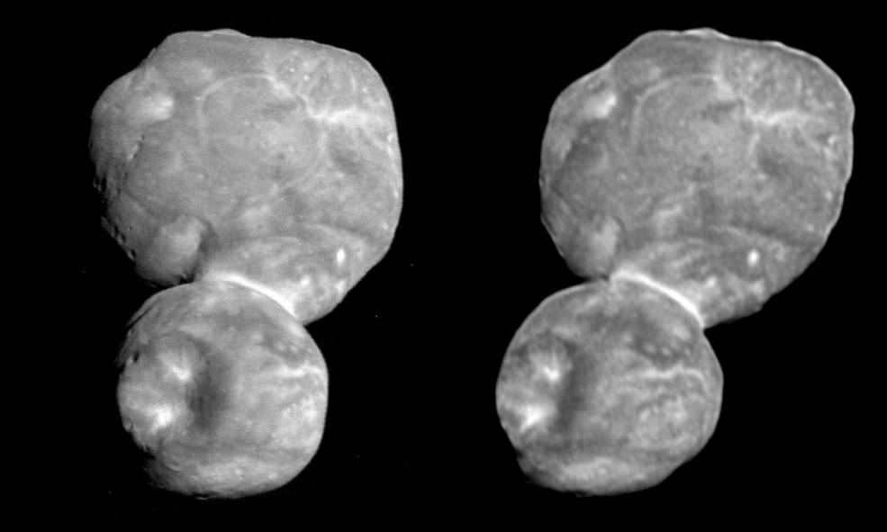 Las fotografías fueron tomadas por la nave espacial New Horizons. (NASA)